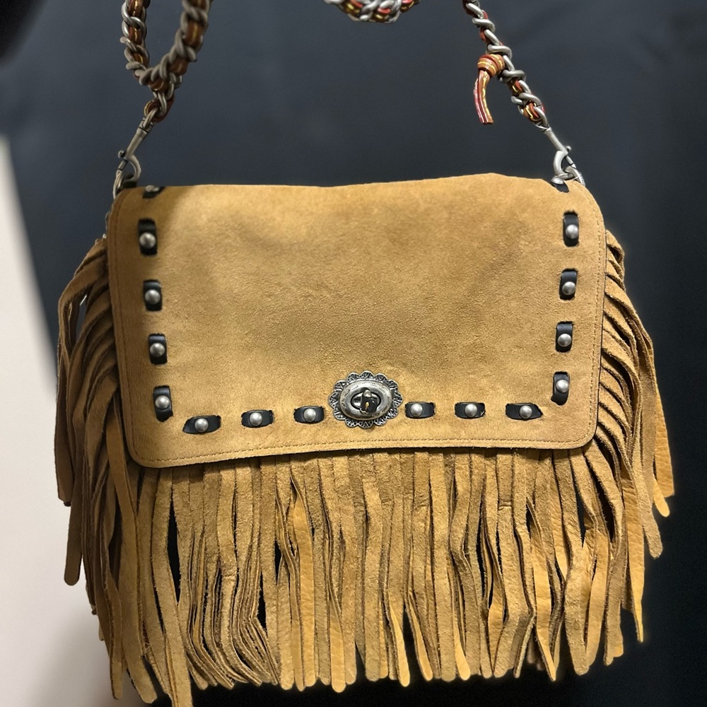 Coach limited edition suede fringe purse. - Picture 8 of 8